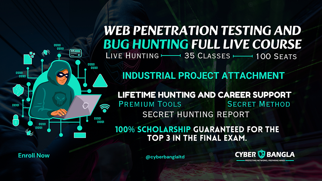 Web Penetration Testing and Bug Hunting Full Course In Bangla