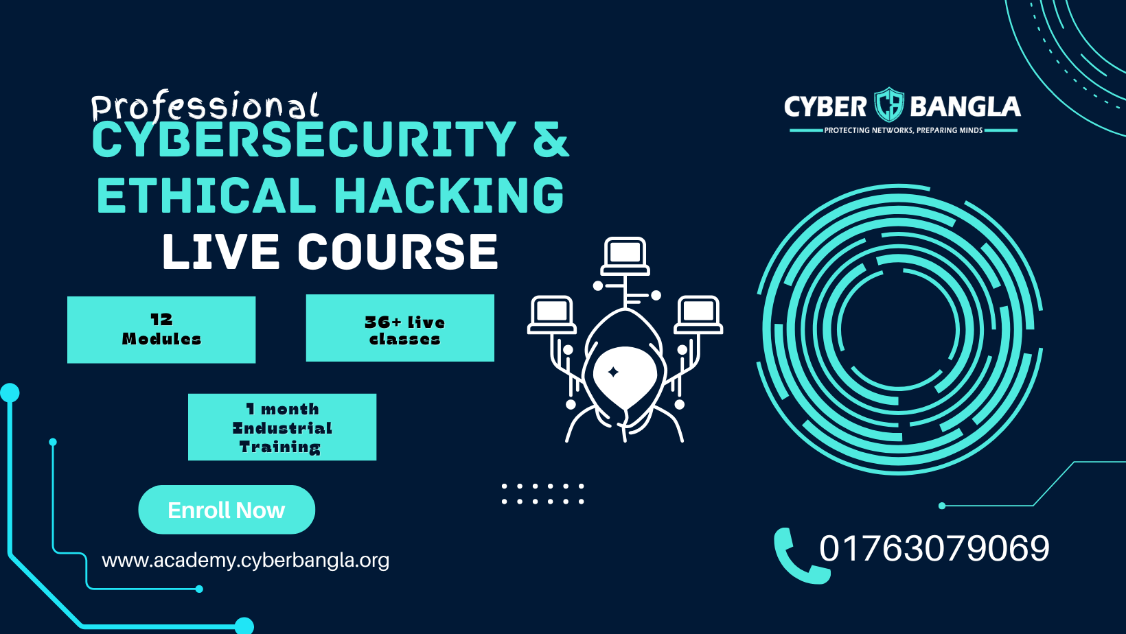 Professional Cybersecurity & Ethical Hacking Live Course